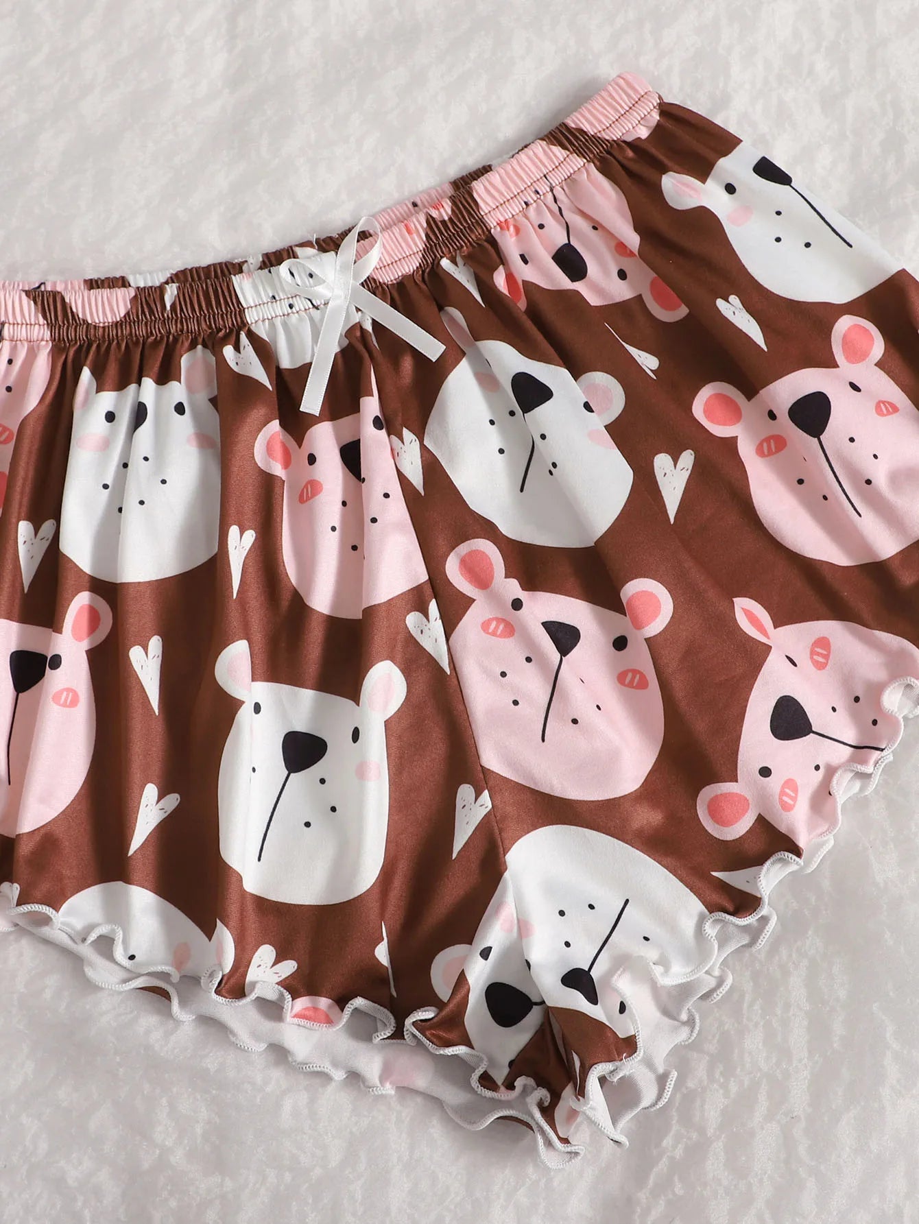 High Quality Two-piece Milk Silk Home Clothes for Women's Summer Sleepwear