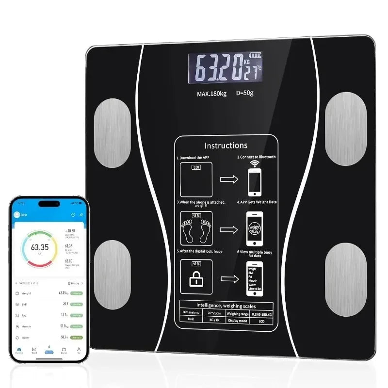 Body fat scale Smart and precise household fat scale Bluetooth weight loss special scale Human body small electronic scale